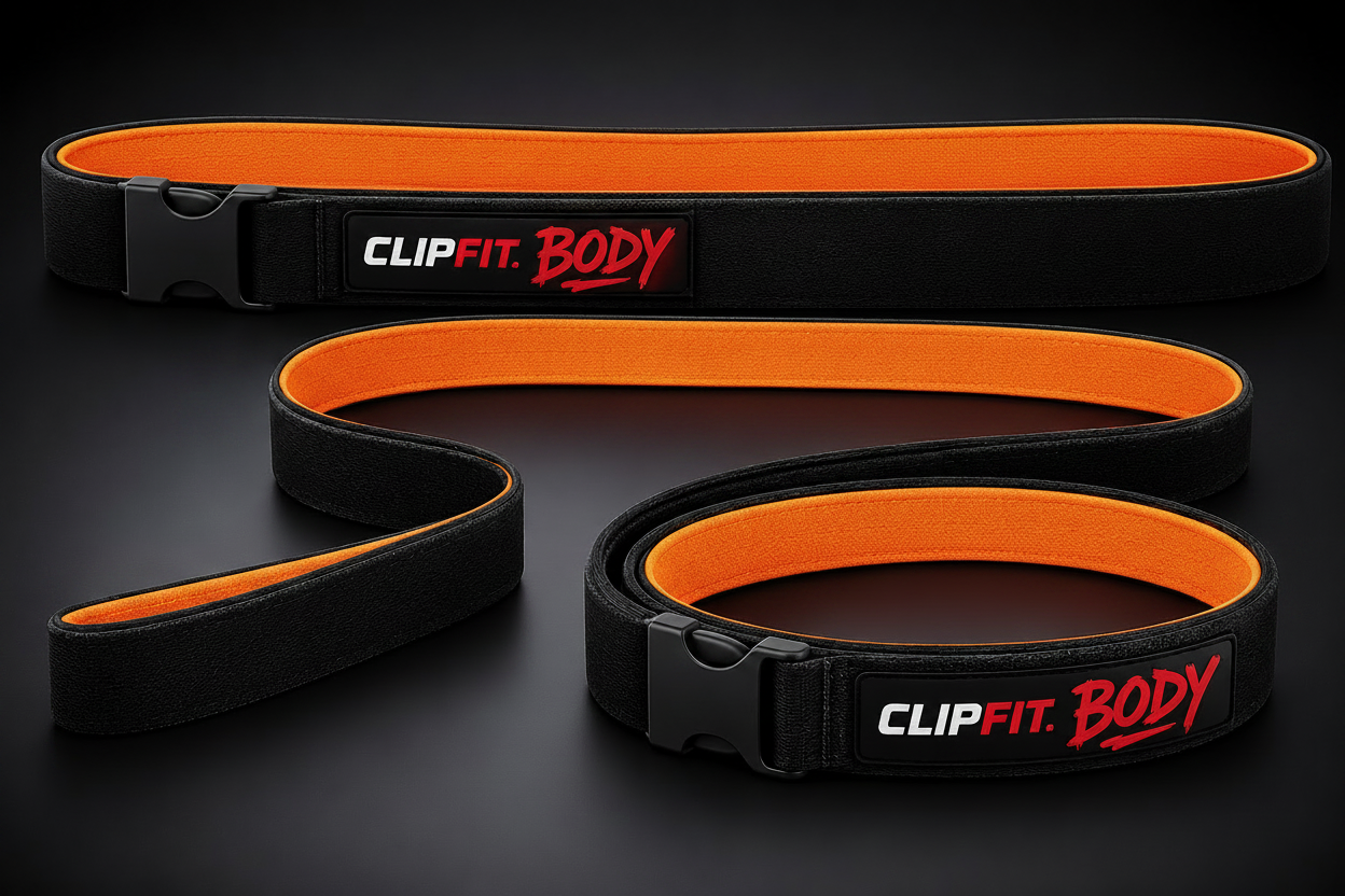Clip Fit Body - Black & Orange